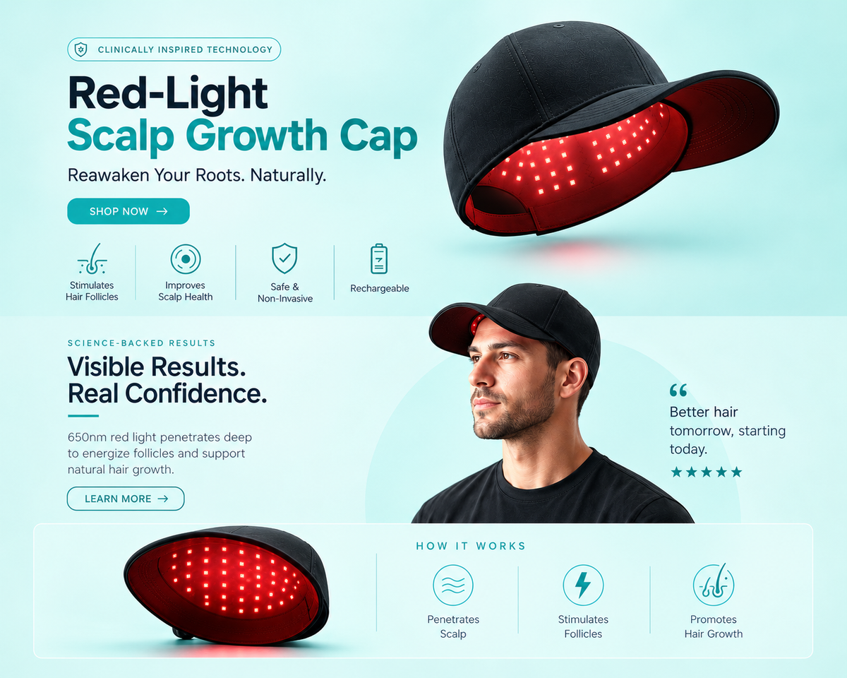 Infrared Hair Growth Therapy Cap